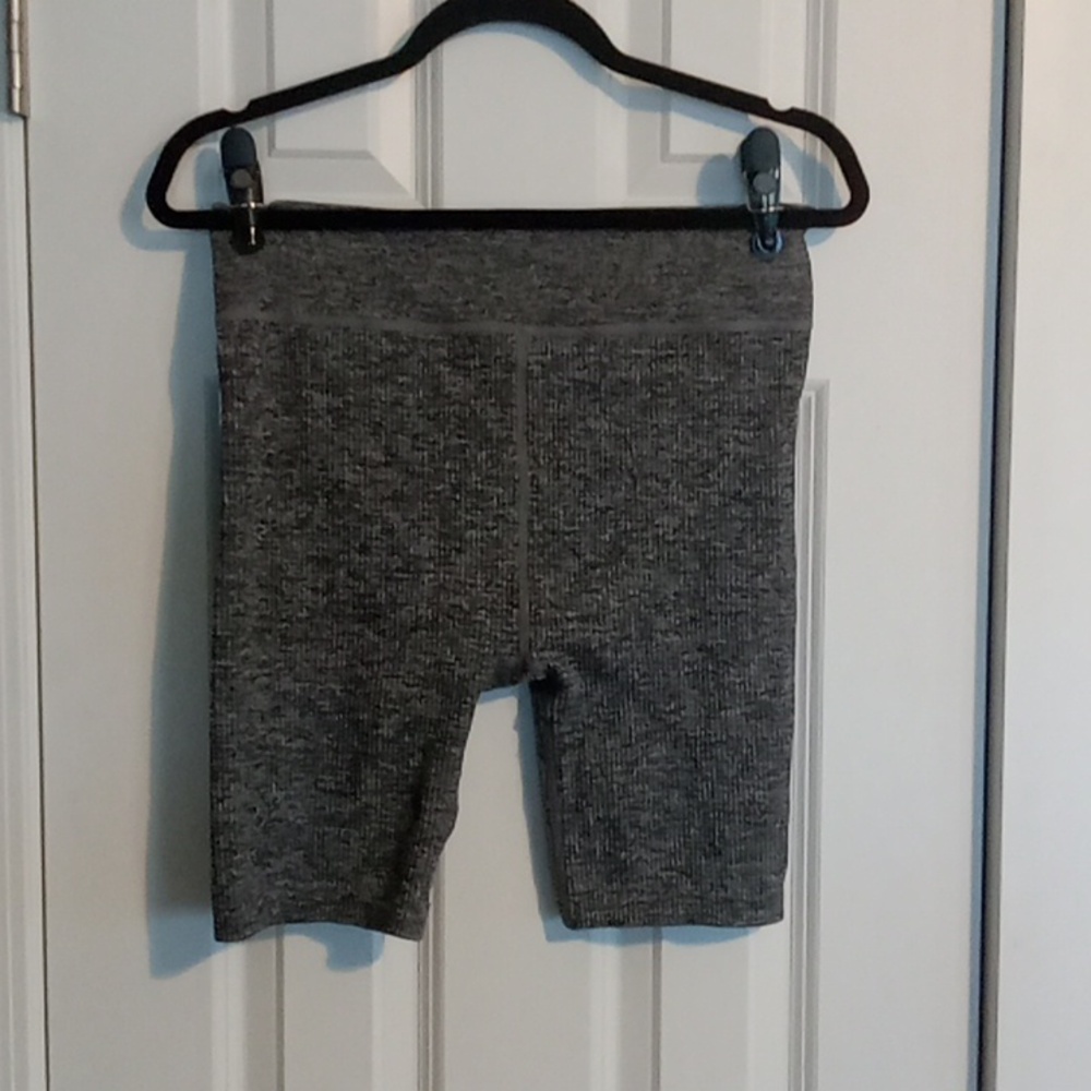 bebe Heather Gray Athletic Shorts - Picture 4 of 5